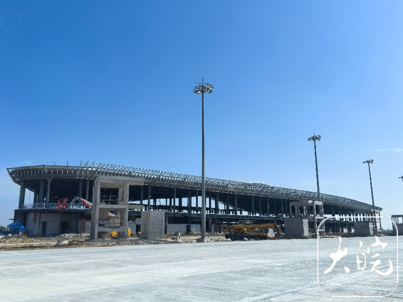 蚌埠民用机场航站楼即将进入“精装修”(图3)
