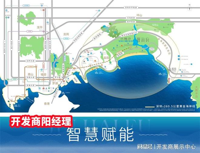 特发小梅沙觐海府(深圳)建面117㎡121173㎡户型图（带尺寸）(图3)