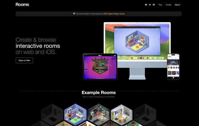 再访Roomsxyz：创新3D设计平台通过互动体验拓展创意与叙事