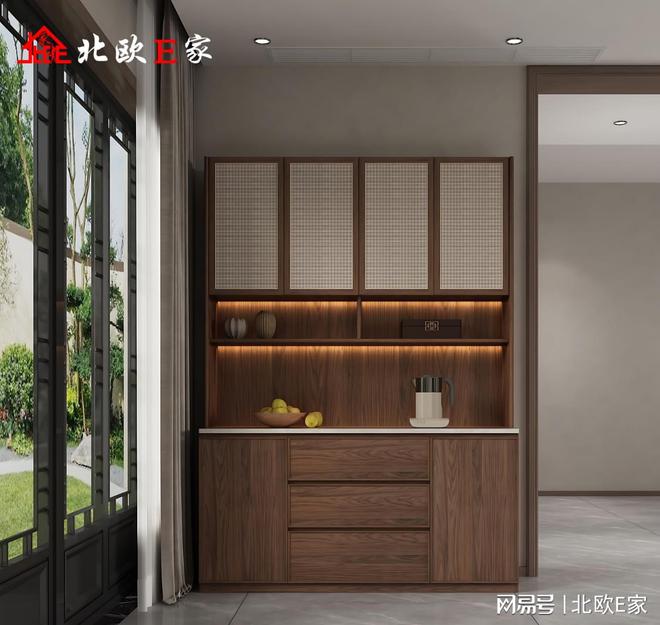 北欧E家:新中式家装设计美得不可方物(图5) 北欧E家:新中式家装设计美得不可方物(图5)