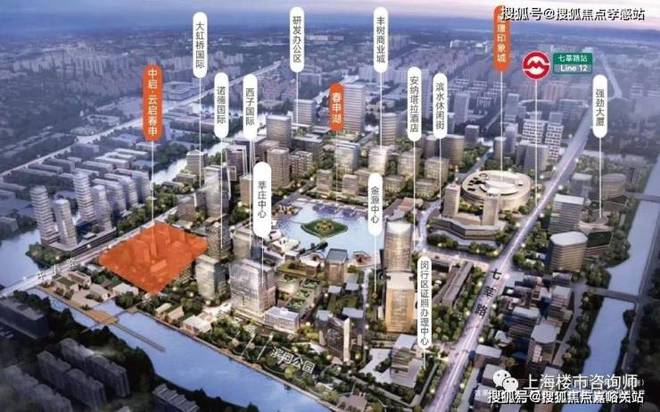 ®中企·云启春申 中企·云启春申官方售楼处发布：跃入理想生活(图3)